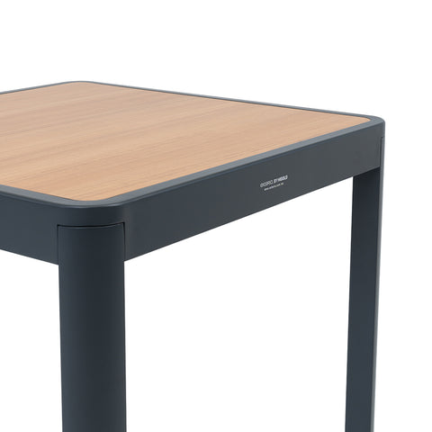 Mesa Geneva para 4 - Grafito