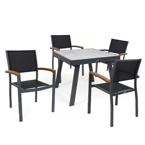 Comedor Nofi 2.0 para 4 - Grafito
