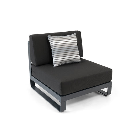 Sala Caribbean en L - Negro