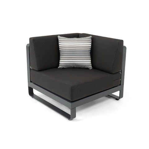 Sala Caribbean en L - Negro