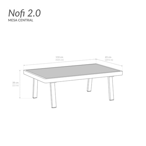 Mesa de centro Nofi 2.0