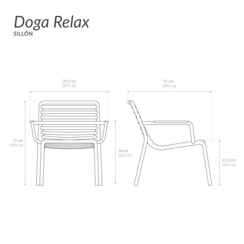 Sillón Doga Relax - Agave
