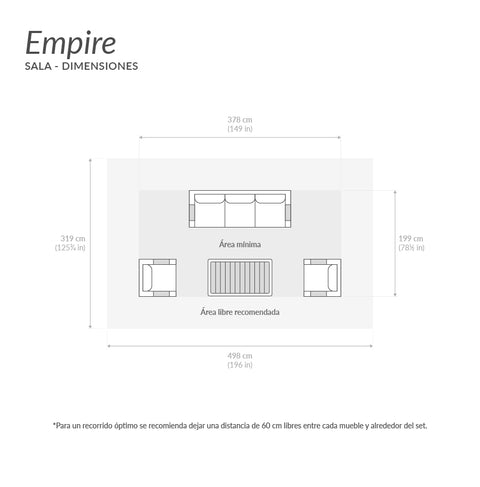 Sala Empire - Grafito