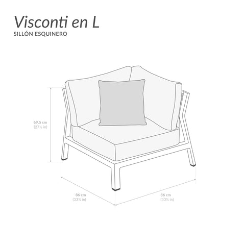 Sala Visconti en L - Crema