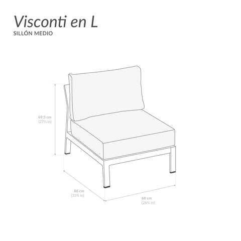 Sala Visconti en L - Crema