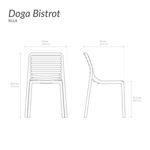 Silla Doga Bistrot - Menta