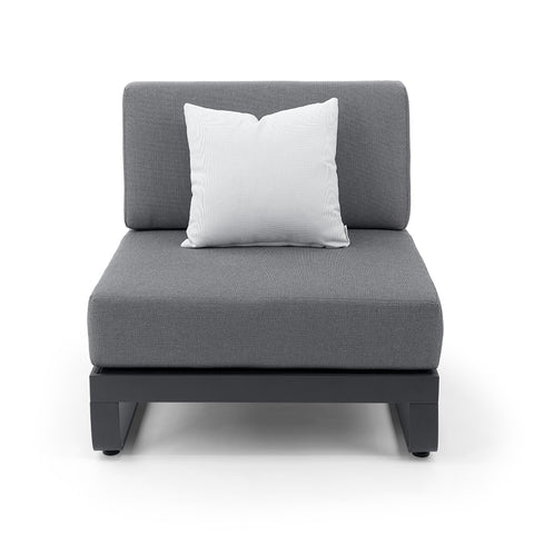 Sillón Individual Medio Caribbean - Gris